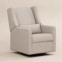 Babyletto Kiwi Electronic Recliner and Swivel Glider in Eco-Performance Fabric with USB port | Water Repellent & Stain Resistant