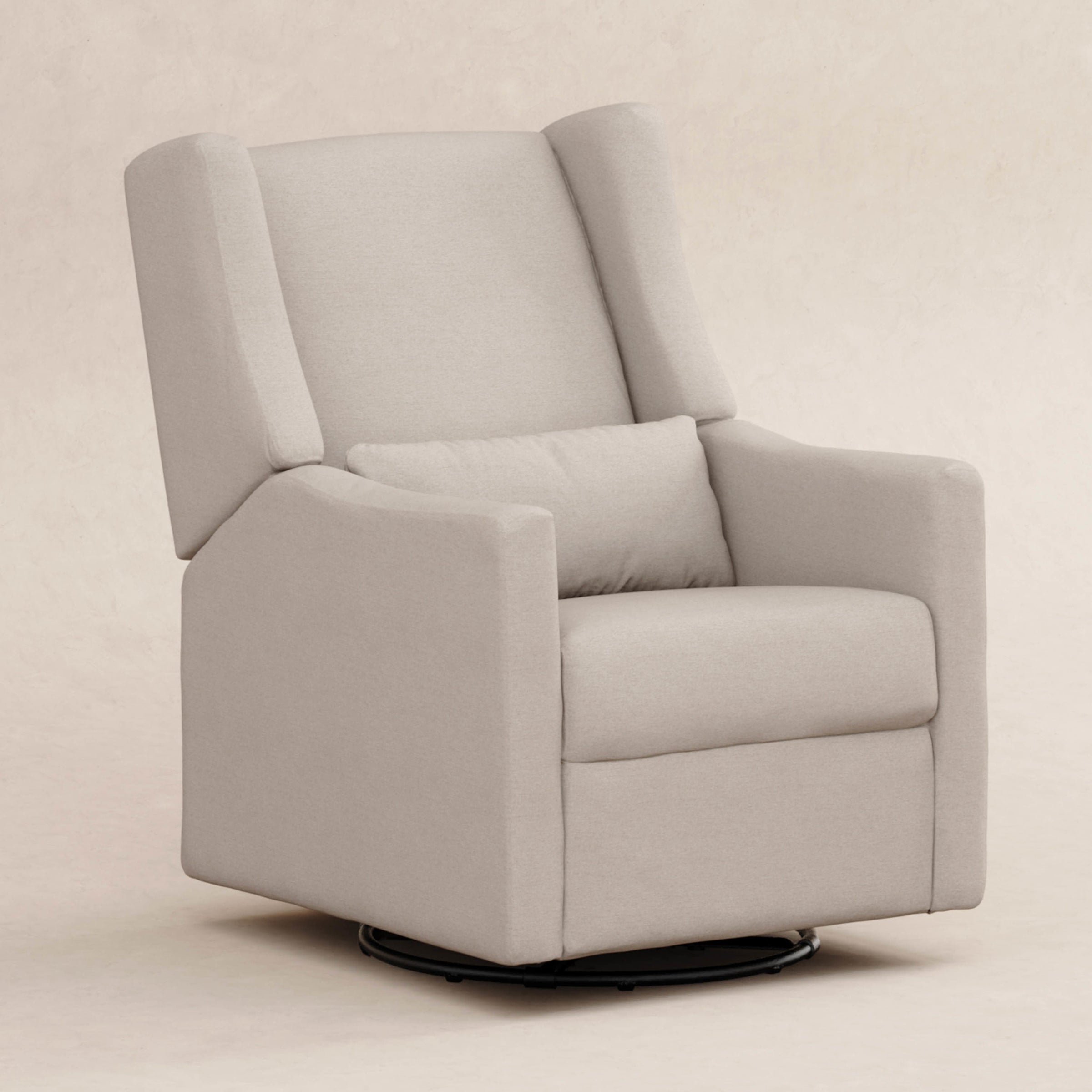 Babyletto Kiwi Electronic Recliner and Swivel Glider in Eco-Performance Fabric with USB port | Water Repellent & Stain Resistant
