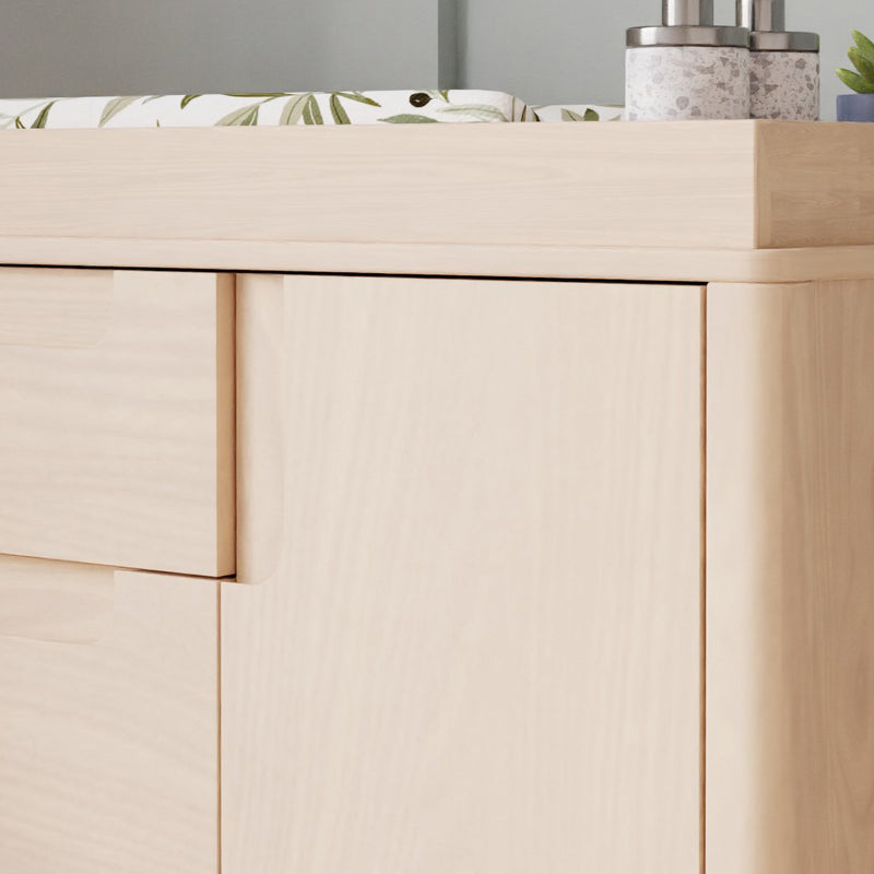 M23423NX,Yuzu 3-Drawer Changer Dresser in Washed Natural