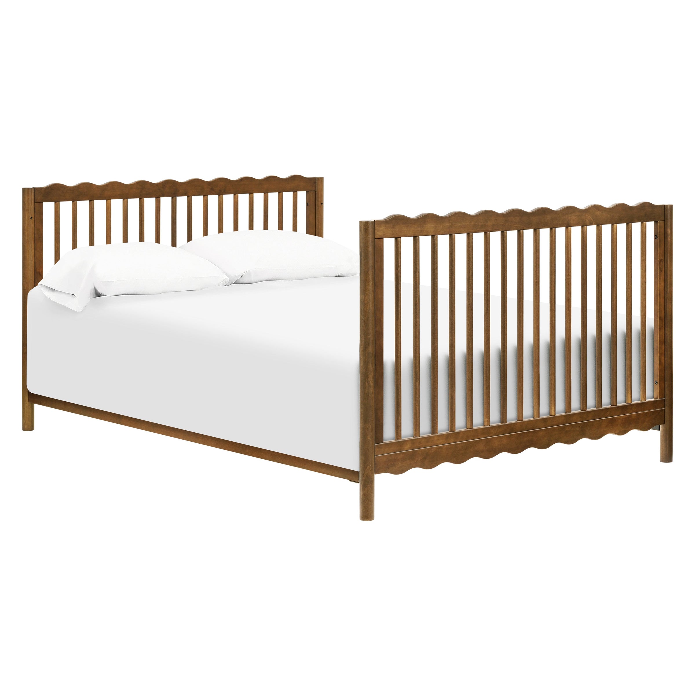 M27901NL,Swell 4-in-1 Convertible Crib w/Toddler Conversion Kit in Natural Walnut
