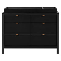 M25616B,Bondi 6-Drawer Assembled Dresser in Black