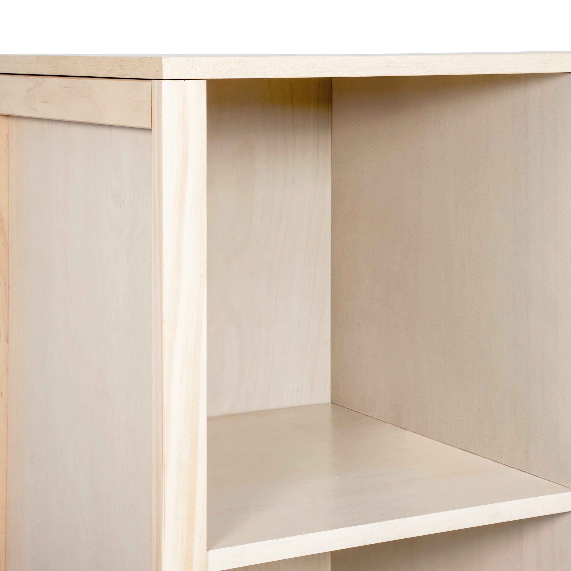 M4211NX,Hudson Cubby Bookcase in Washed Natural