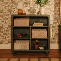 M33314AE,Nate Berkus x Babyletto Astre Assembled Bookcase in Archival Elm