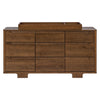 M23428NL,Yuzu 9-Drawer Dresser  Assembled in Natural Walnut