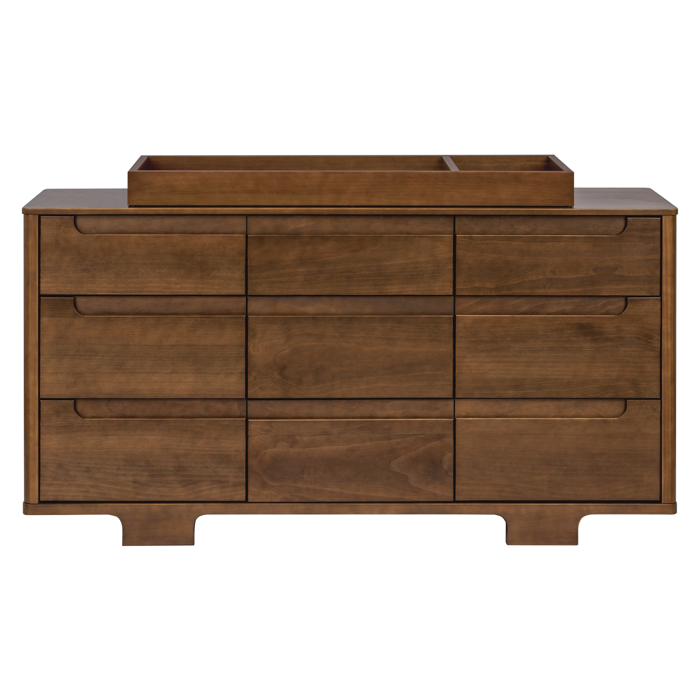 M23428NL,Yuzu 9-Drawer Dresser  Assembled in Natural Walnut
