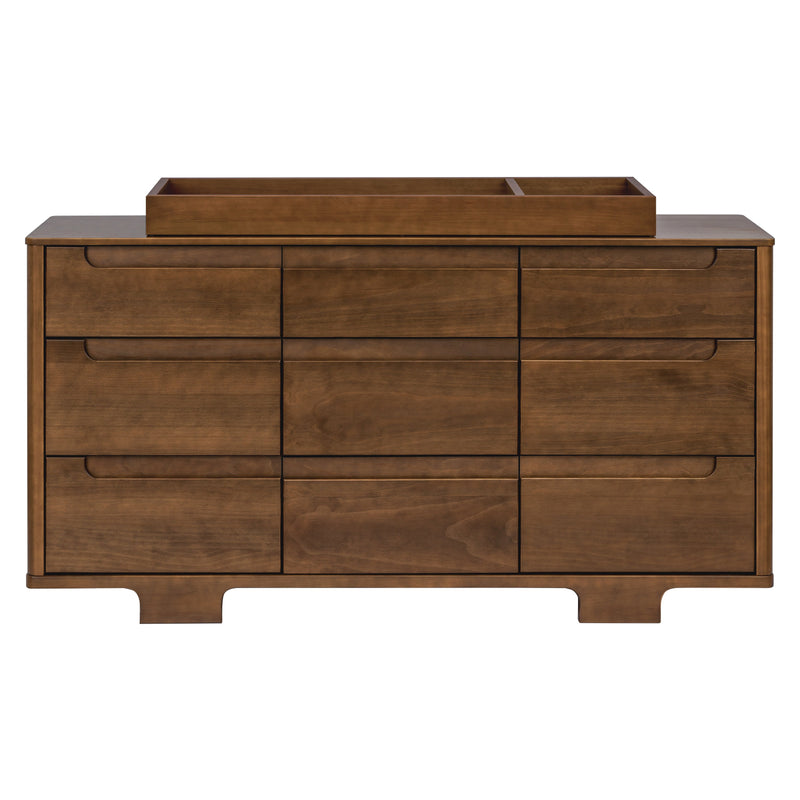 M23428NL,Yuzu 9-Drawer Dresser  Assembled in Natural Walnut