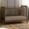 M7101NL,Liberty 3-in-1 Convertible Spindle Crib w/Toddler Bed Conversion Kit in Natural Walnut
