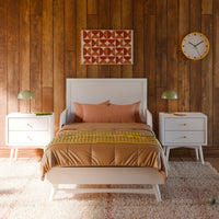 M25999W,Twin/Full Bed Guardrail in White