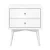 M15960W,Palma Nightstand  Assembled in White