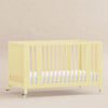 M30880PY,Rolli 9-in-1 Convertible All-Stages?? Crib w/ Bassinet & Toddler Bed Kits in Pale Yellow