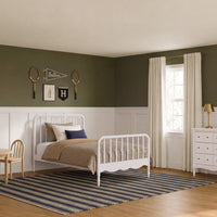 M7169RW,Liberty Spindle Twin Bed in Warm White