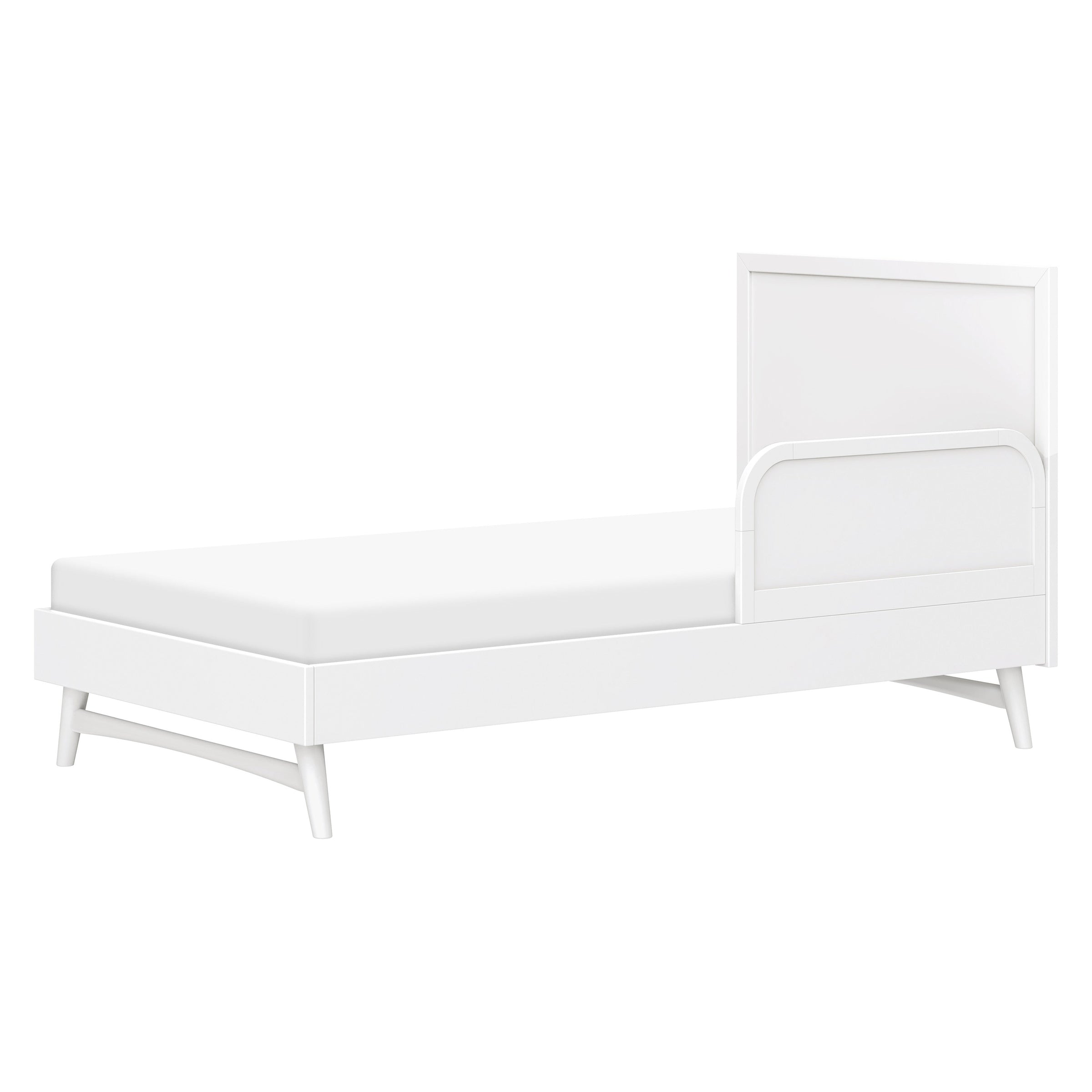 M15969W,Palma Twin Bed in White