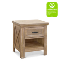 B14560DF,Emory Farmhouse Nightstand in Driftwood