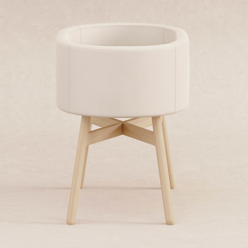 M26834GYLB,babyletto x GATHRE Capsule Bassinet in Ivory