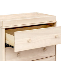 M9023NX,Lolly 3-Drawer Changer Dresser w/Removable Changing Tray in Washed Natural