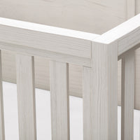 B25801WDF,Newbern 4-in-1 Convertible Crib in White Driftwood