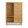 M23727HYHC,Marin Chifforobe  Assembled in Honey and Honey Cane