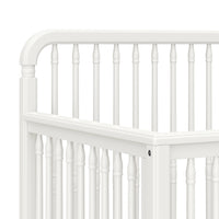 M7141RW,Liberty 4-in-1 Convertible Spindle Crib in Warm White
