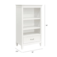 M15814RW,Darlington Bookcase in Warm White