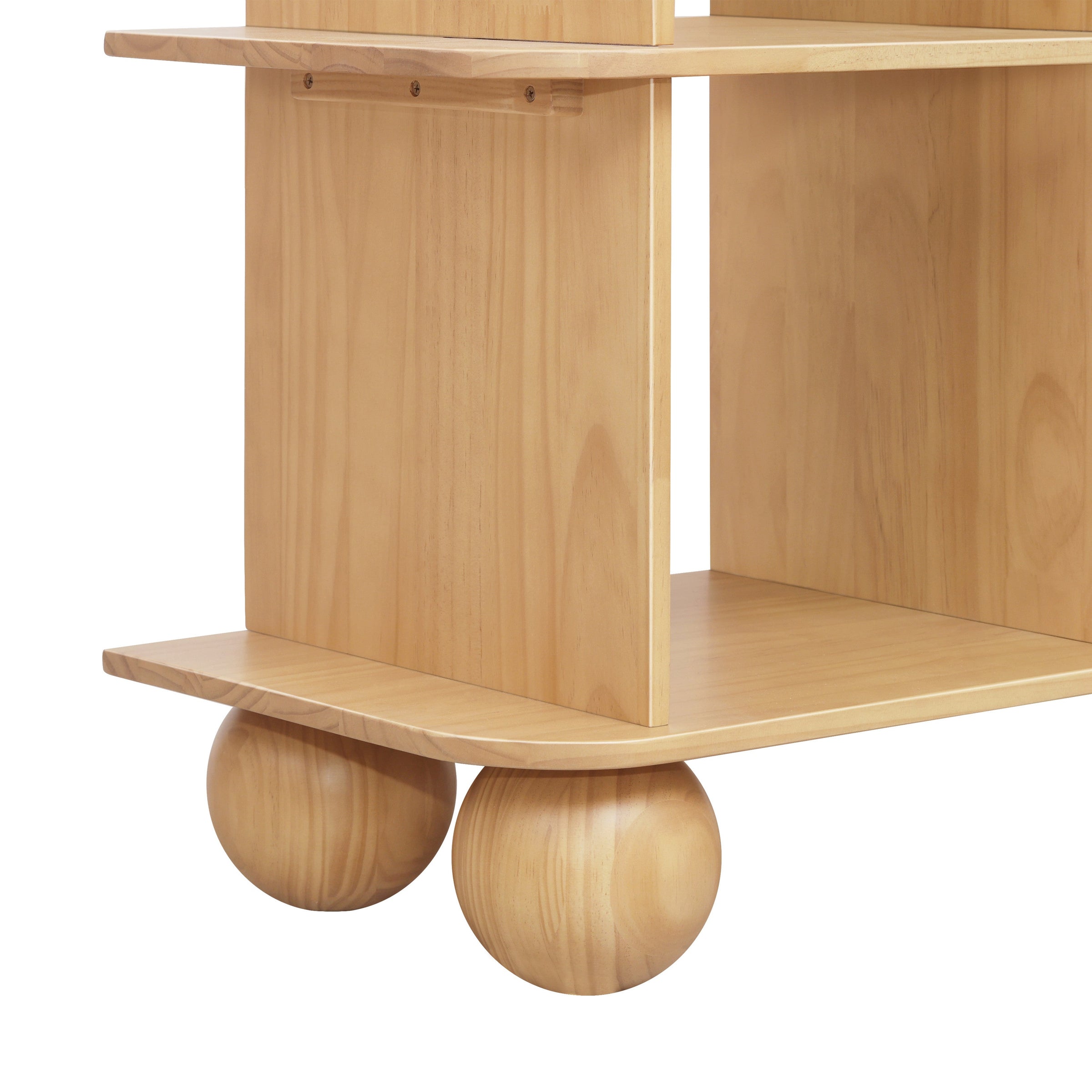 M31811HY,Crosby Open Bookcase in Honey