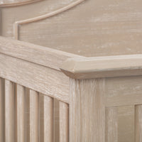 M34401SDB,Beckett Rustic 4-in-1 Convertible Curve Top Crib in Sandbar