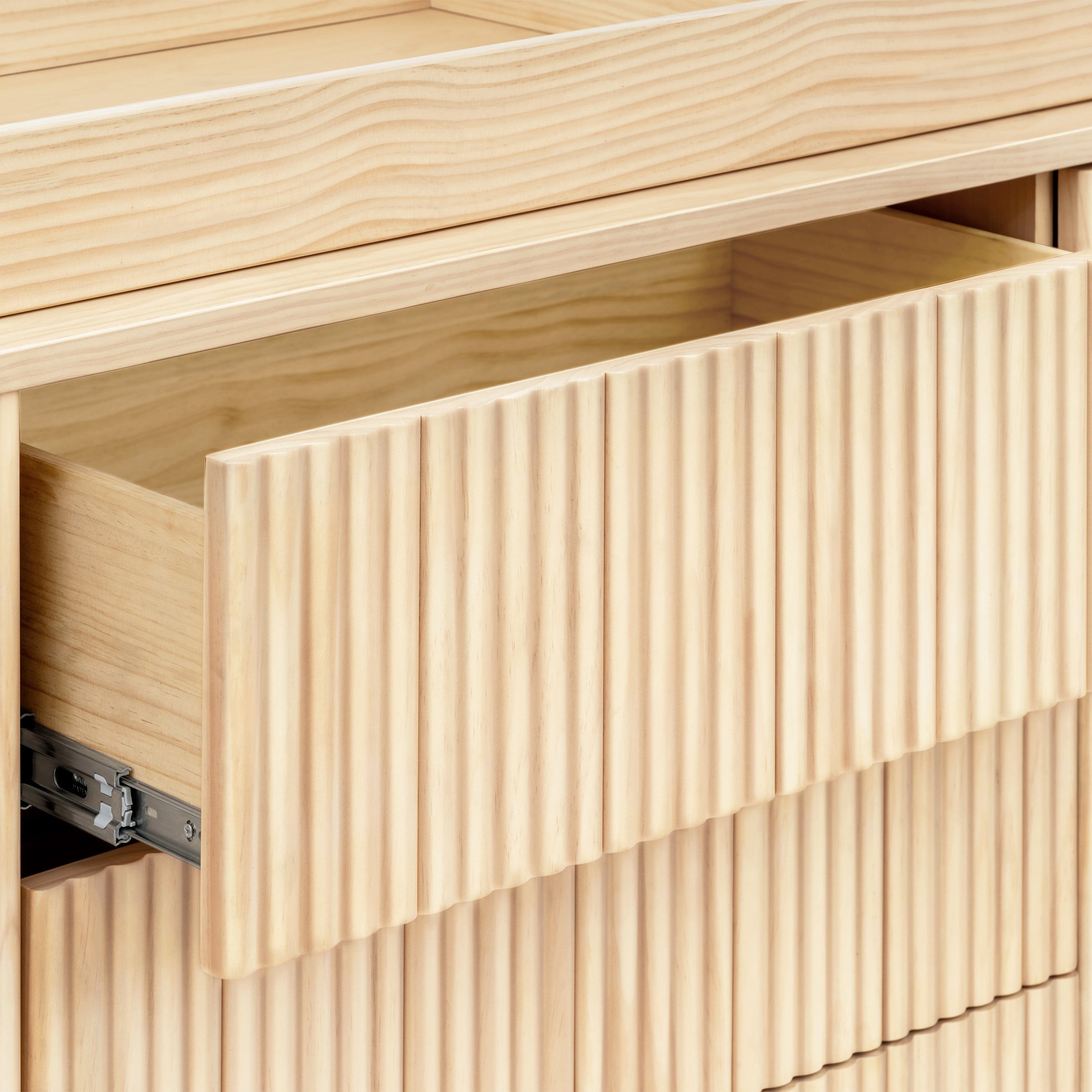 M29816BD,Pogo Tambour Assembled Dresser in Blonde