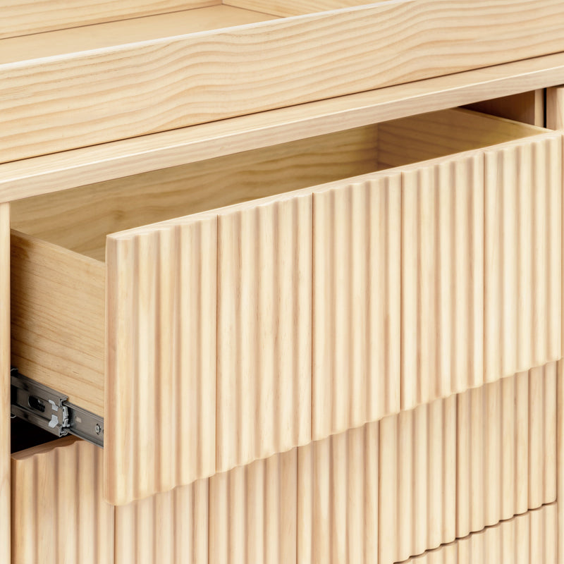 M29816BD,Pogo Tambour Assembled Dresser in Blonde