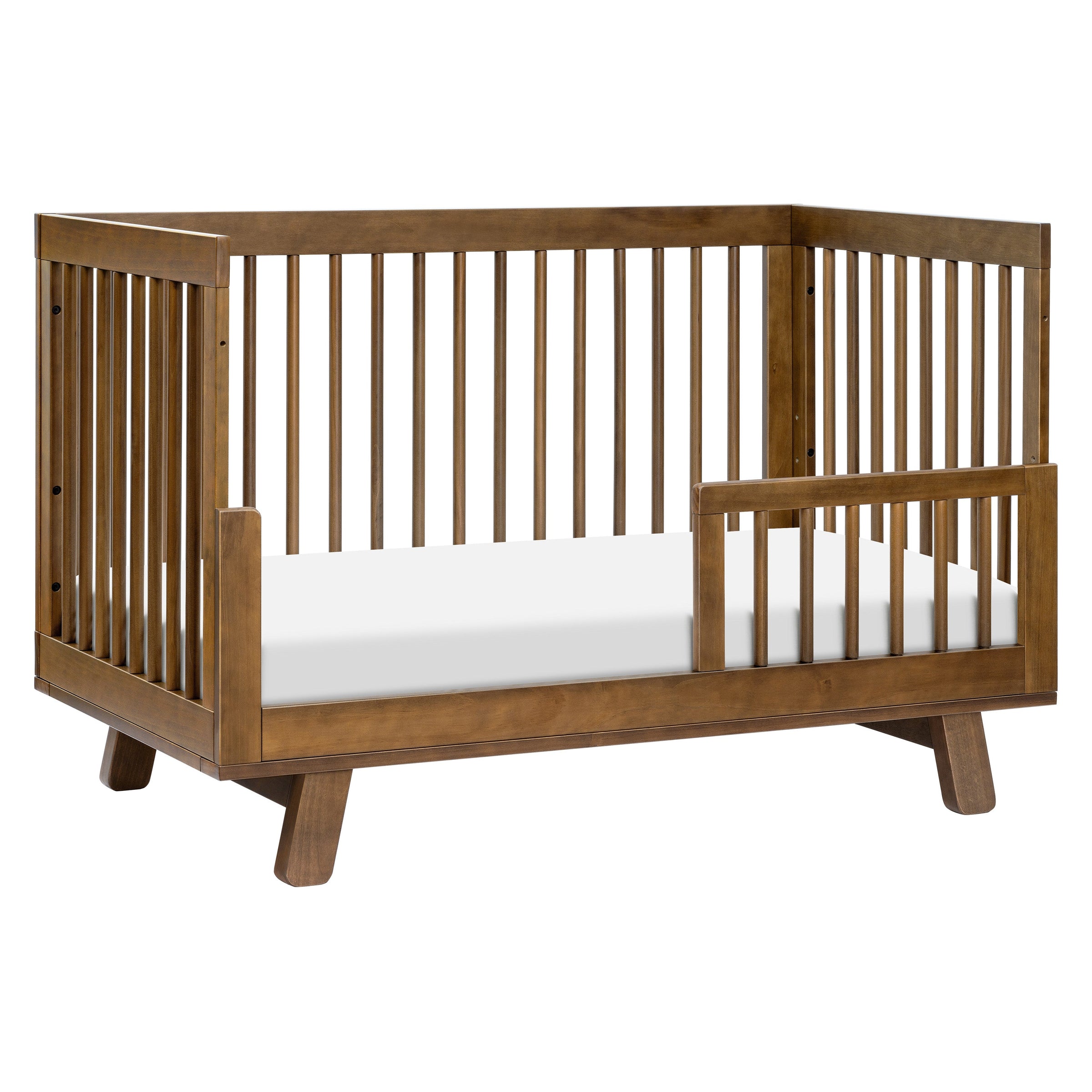M4201NL,Hudson 3-in-1 Convertible Crib w/Toddler Bed Conversion Kit in Natural Walnut