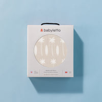 T27035,Beach Bum Muslin Crib Sheet in GOTS Certified Organic Cotton