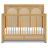 M24801HYPSEW,Eloise 4-in-1 Convertible Crib in Honey & Performance Sand Eco-Weave