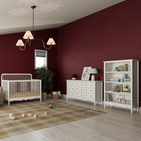 M7128RW,Liberty 9-Drawer Assembled Dresser in Warm White