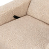 M22287CSG,Crewe Recliner and Swivel Glider in Chai Shearling