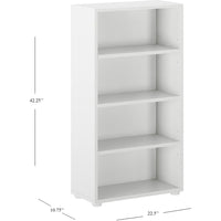 Maxtrix Mid 4 Shelf Bookcase