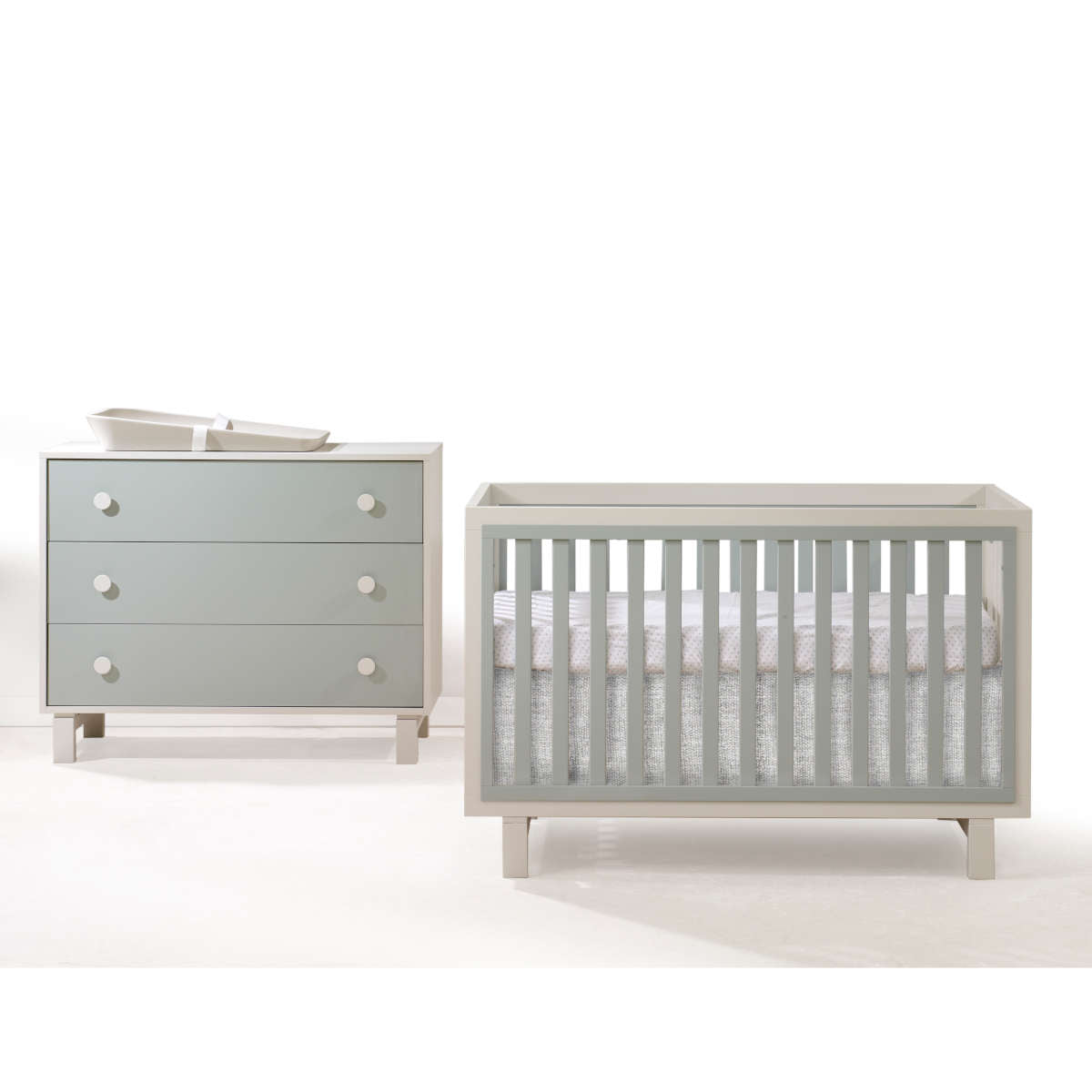 Tulip Bjorn Collection Classic Crib + 3-Drawer Dresser Set Kids Bedroom Gallery Tulip Bjorn Collection Classic Crib + 3-Drawer Dresser Set Kids Bedroom Gallery