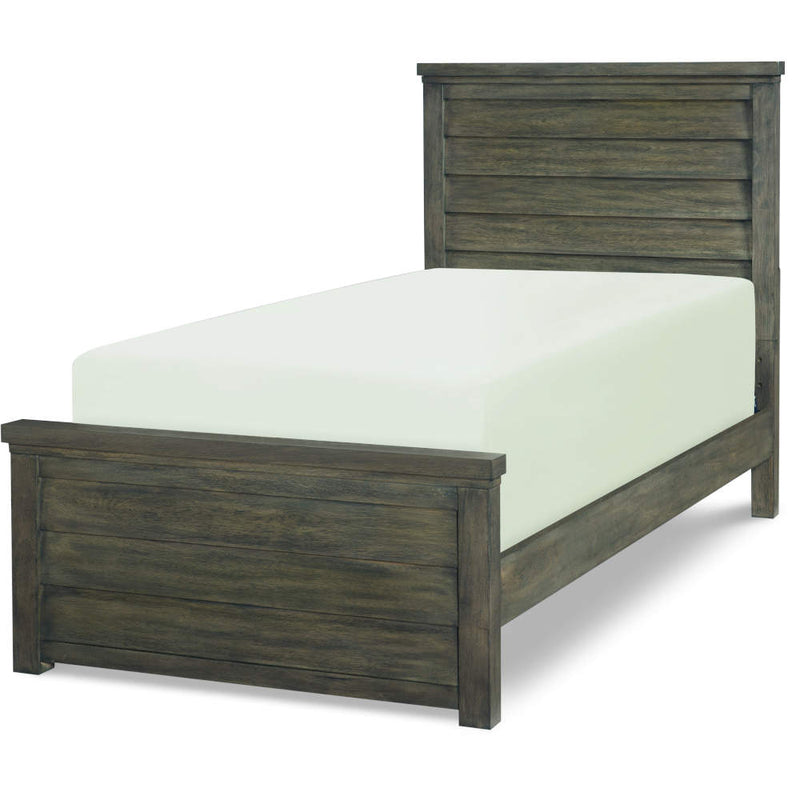 Hatteras Louvered Panel Twin Bed