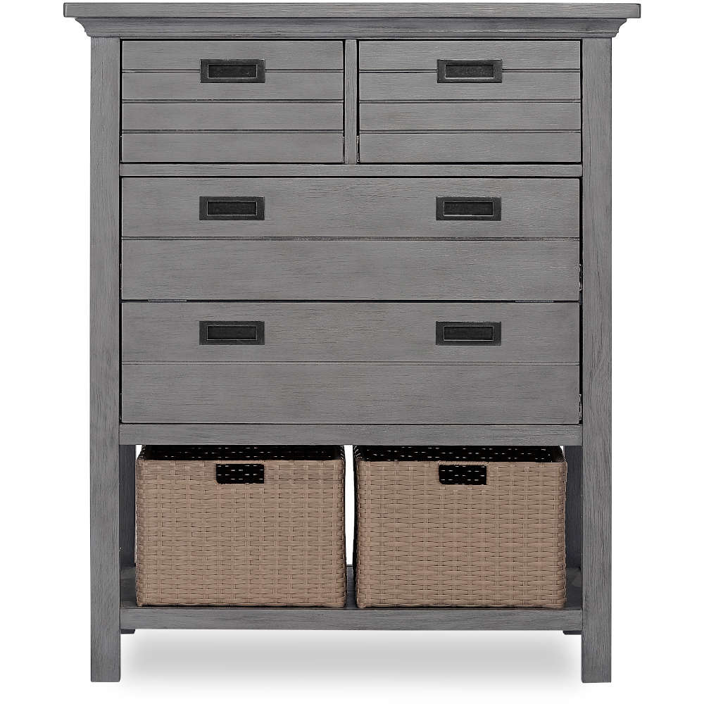 Evolur Waverly Tall Chest with Baskets
