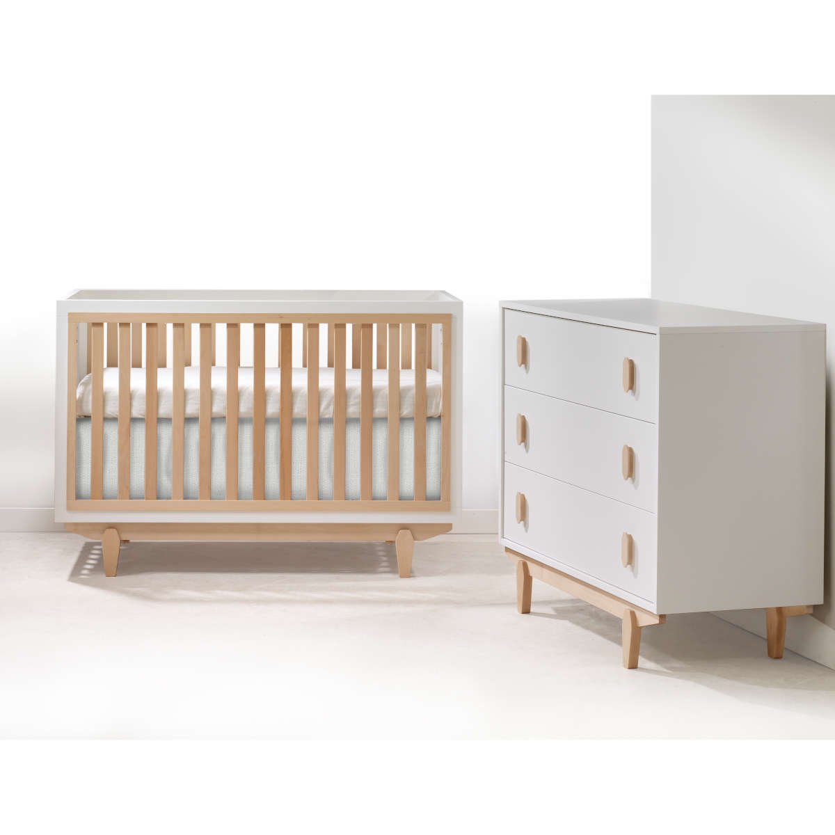 baby crib and dresser set Delta Children Asher Nursery Furniture 6-in-1 Convertible Crib with Toddler Rail | Fully Assembled 6 Drawer Dresser with Changing Top Century Retro Crib and Dresser Set is a gorgeous combination of Retro Collection products for a small baby nursery Storkcraft 3 Piece Nursery Set