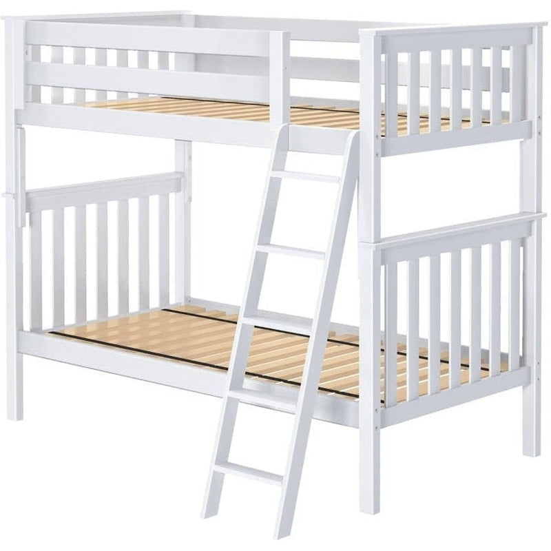 Solutions Bristol Twin over Twin Bunk with Angle Ladder