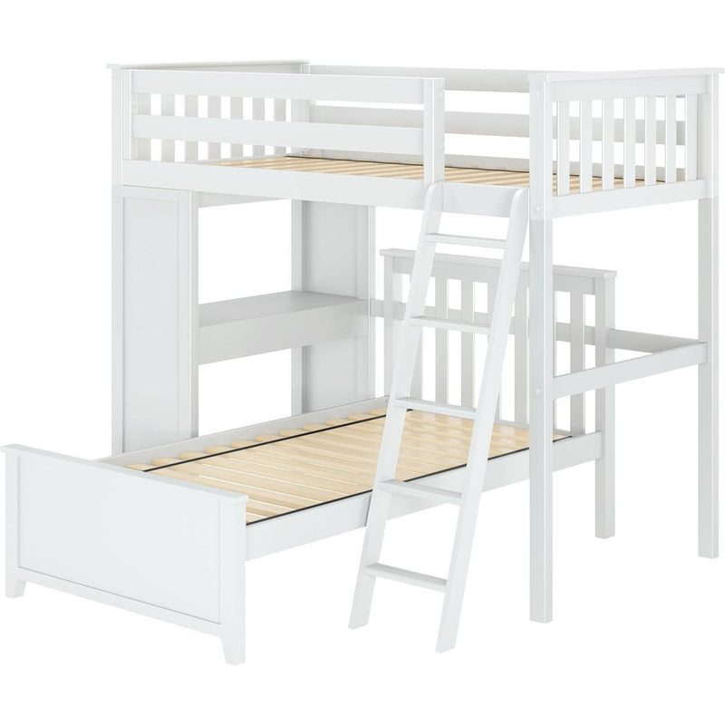 Solutions Canterbury All-in-One Study Loft Bed + Twin Bed