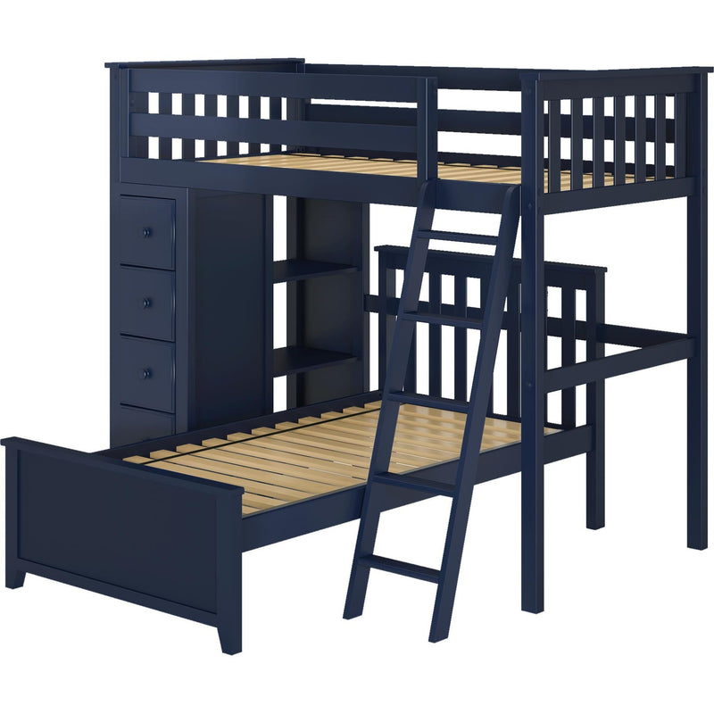 Solutions Edinburgh All in One Loft Bed Storage + Twin Bed