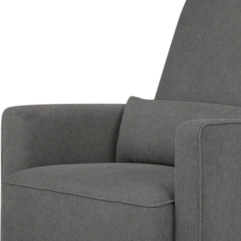 Davinci olive glider and hotsell ottoman in dark grey