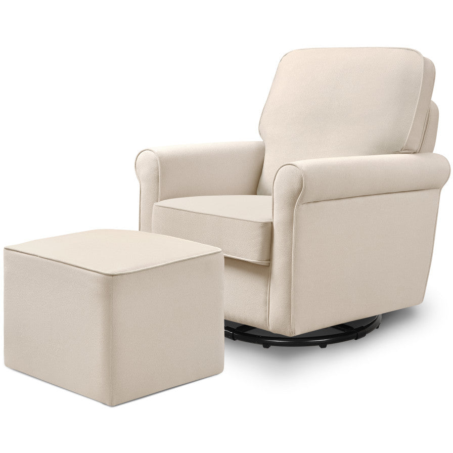 Davinci maya swivel outlet glider and ottoman set