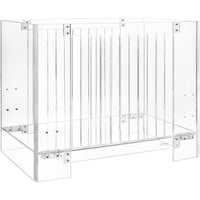 Nursery Works Vetro Mini Crib with Mattress