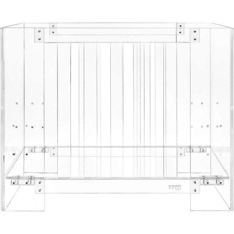 Nursery Works Vetro Mini Crib with Mattress