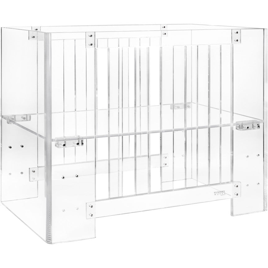 Nursery Works Vetro Mini Crib with Mattress