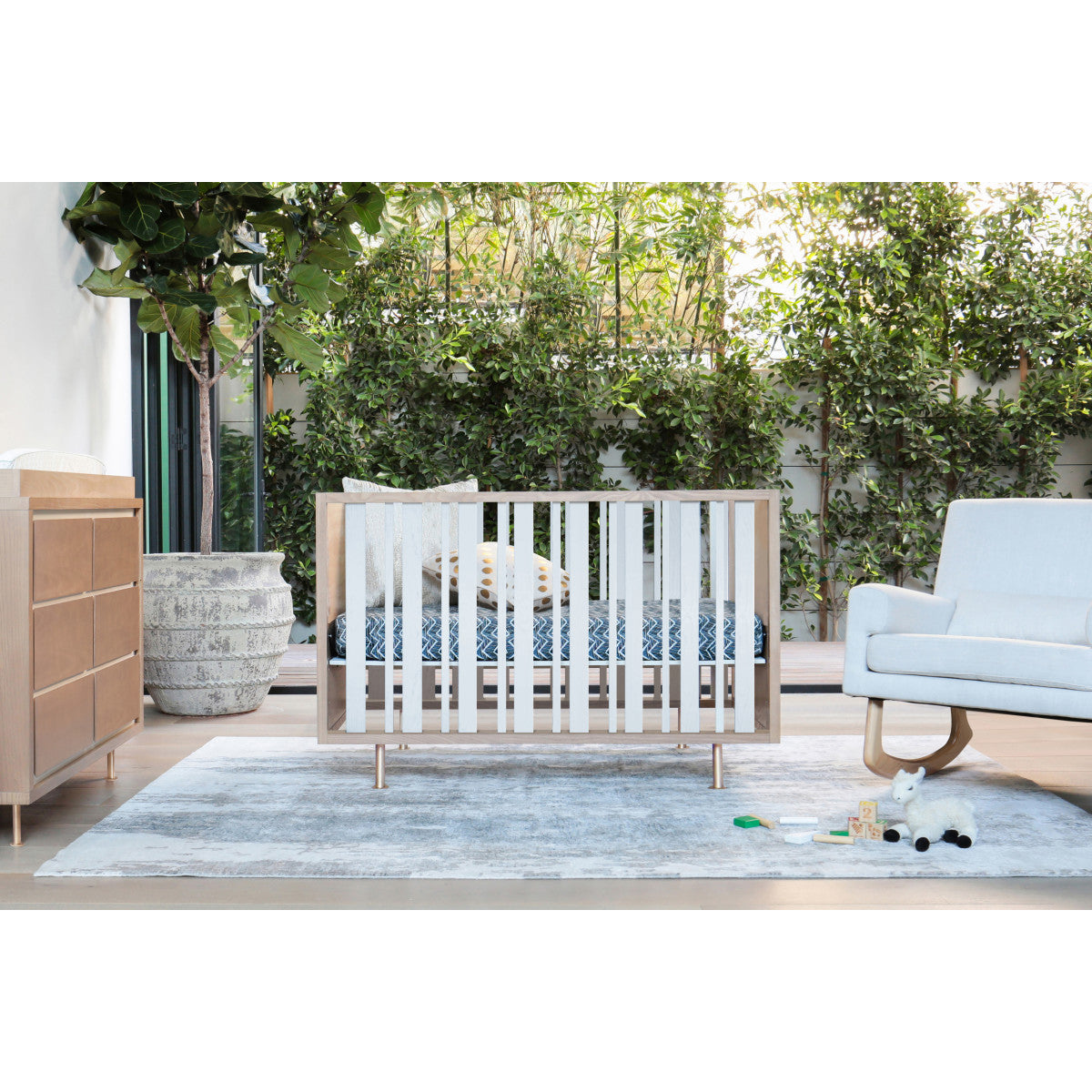Nursery double dresser top