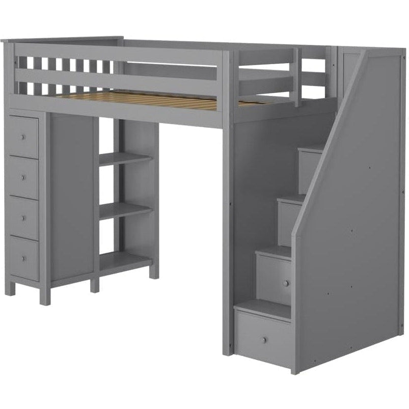 Solutions Oxford Staircase Loft Bed Storage