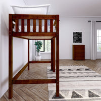 Maxtrix Twin High Loft Bed with Ladder