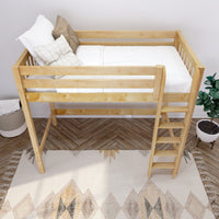 Maxtrix Twin High Loft Bed with Ladder