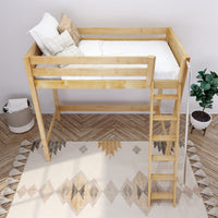 Maxtrix Twin High Loft Bed with Ladder
